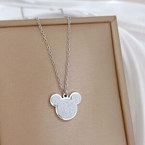 Disney Silver Mickey Mouse Necklace